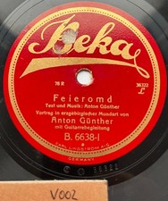 78rpm Rar ERZGEBIRGE ANTON