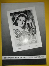 Die Seeteufel von Cartagena / Werberatschlag / Maureen O'Hara, Paul Henreid