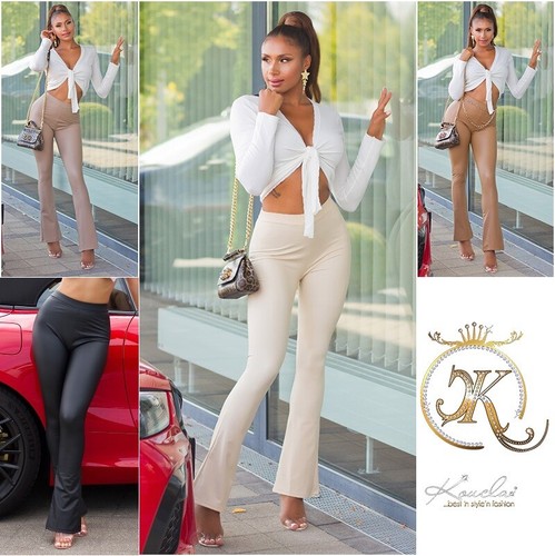 Koucla damen leder look - koucla,