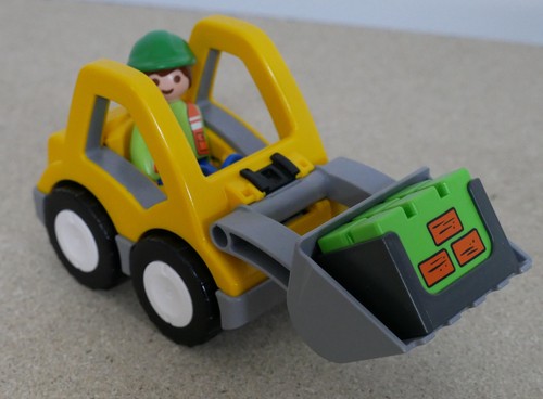 Playmobil 3 radlader - playmobil,