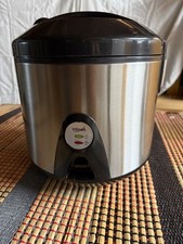 Bifinett Reiskocher mit Dampfgareinsatz 700 Watt Reis Kocher Dampfgarer