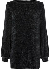 Chenille-Longpullover Gr