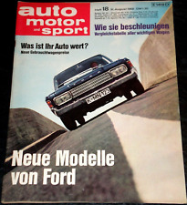 Auto Motor Sport 18/68 Test