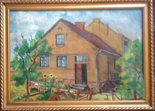 ::ÖLGEMÄLDE HAUS UND GARTEN