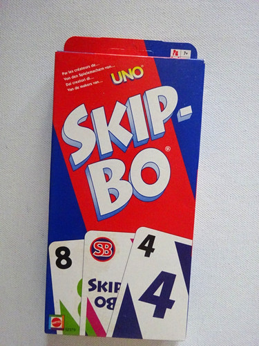 Mattel skip kartenspiel - skip-bo,