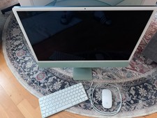 Apple iMac 24“ (256GB SSD, Apple M1, 3,20GHz, 8GB, 7-Core GPU) Grün - MJV83D/A
