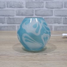 Ikea blau/weiß Glas