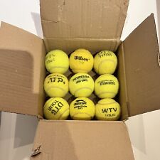 9 gebr. Tennisbälle Markenmix Ball Katzen Hunde Kinder Spielzeug inkl. Versand