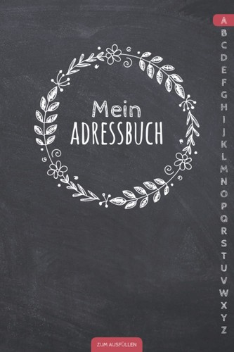 Adressbuch din kontaktbuch - adressbuch, a5: