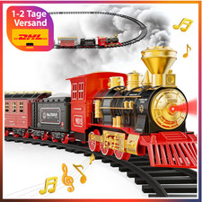 Hot Bee Eisenbahn Kinder Elektrisch, Zug um Zug Spielzeug, Modelleisenbahn St...