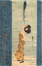 Künstler Ak Raphael Kirchner - Mikado -726214