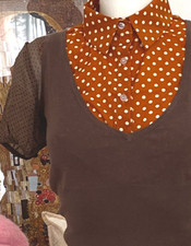 Blusenkragen Kragen-Einsatz