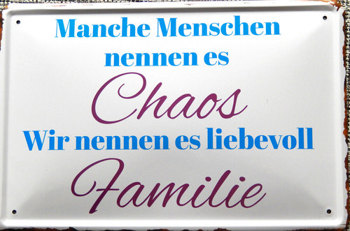 Blechschild 20x30 cm - blechschild,,