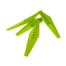 4x Lego Rotor Blatt 3x12 lime