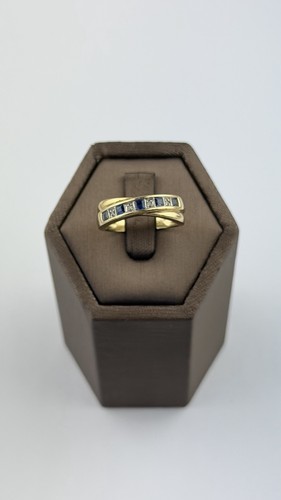 Saphir und diamant ring kt - saphir,