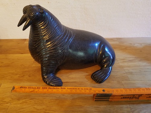 Inuit skuptur tier walross - inuit,, skuptur,tier,walross