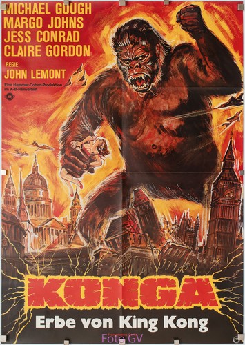 Kino plakat konga erbe - konga, von