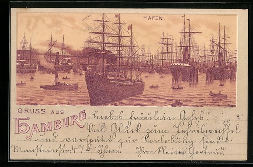 Lithographie hamburg der - lithographie,
