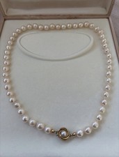 Wessely Perlenkette 14 Karat