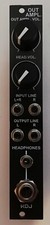 eurorack ,modul ,Headphone Amplifier,Line out ,mit LED  , eurorack