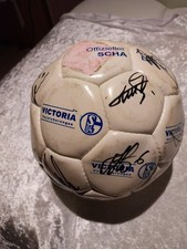 Schalke 04  - Autogrammball Saison 2001/02 original signiert- guter Zustand