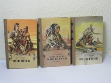 3 Doppelbände J.F.Cooper  Lederstrumpferzählungen / Jules Verne + Ovind Bolsstad