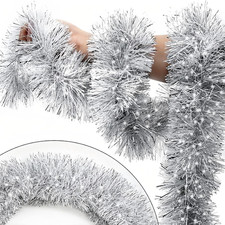 Glänzende Weihnachtsgirlande