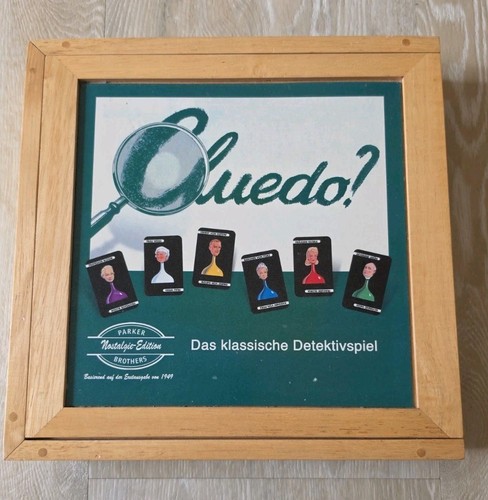 Cluedo holzkasten parker - cluedo,
