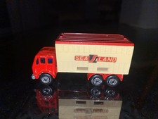 Matchbox Superfast No. 42 Mercedes Container Truck 1976 + Gabelstapler