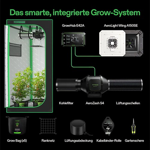 Vivosun smart growbox - smart,