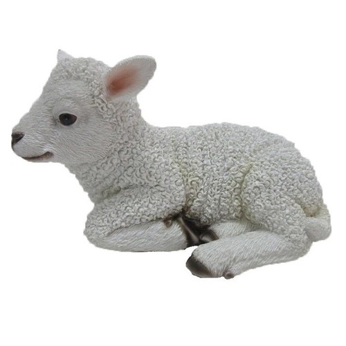 Schaf liegend figur wiesen - schaf,