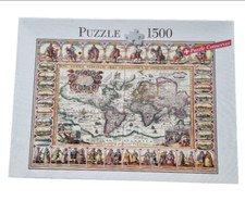 Puzzle Antike Weltkarte 1500