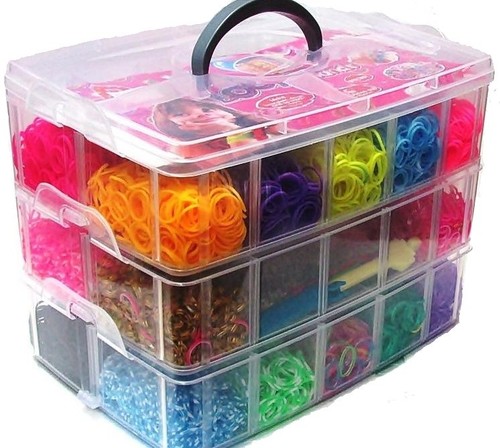 Loom bands 15000 - loom, bunte