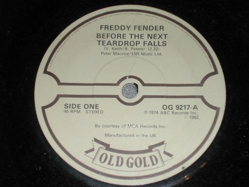 Freddy fender before the - fender,