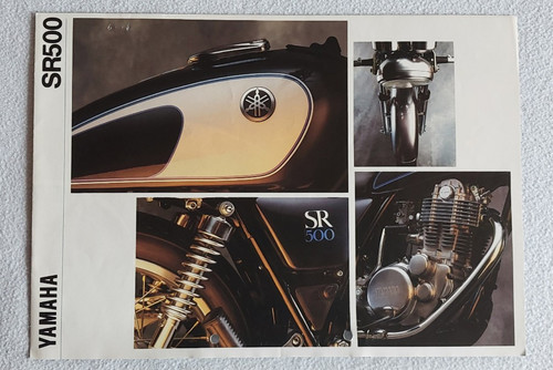 Original prospekt yamaha - original-prospekt, sr