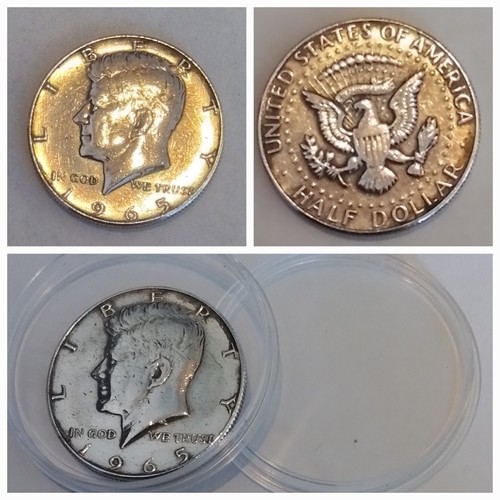 Usa half dollar 1965 f - usa,