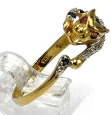 Panter Ring 8K/0,333 Gelbgold