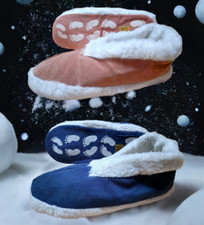 Leder Hausschuhe warm Puschen