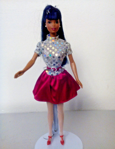 Ooak barbie christie mattel - ooak,