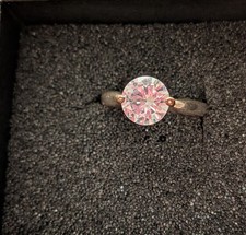 Wunderschöner Moissanit-Ring – Gr 19