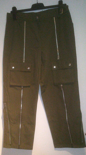 Olivgrüne hose 4 - hose, in