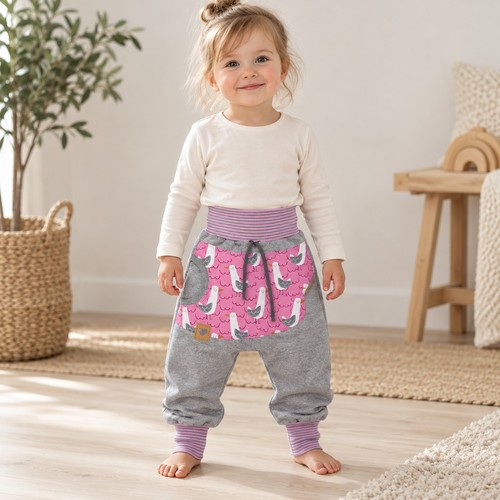 Kinderhose mitwachshose - mitwachshose, gr