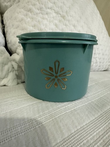 Vintage tupperware türkis - tupperware,