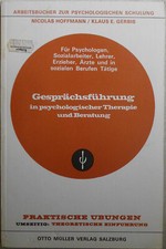 Nicolas Hoffmann / Klaus E. Gerbis, Gesprächsführung in psychologischer Therapie