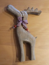 WEIHNACHTEN-- ELCH  -- ca. 28 cm -- Weihnachtselch -- Elch mit Schleife - Deko