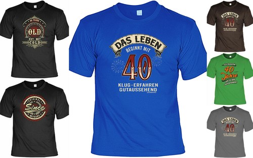 Shirt zum geburtstag 40 - zum,