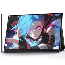 120Hz Tragbarer Monitore 16 Zoll HDMI Typ C IPS LCD Computer Externe Display  