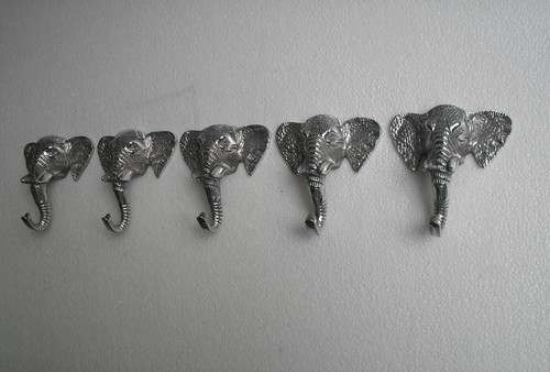 Metall elefantenkopf - metall,