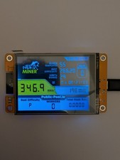  340KH/s!!!  Original Big Bitcoin Nerd Miner - 2,8"  Display inkl. Ständer