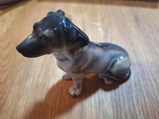 Sitzendorf Porzellan-Sammler Figur Dackel